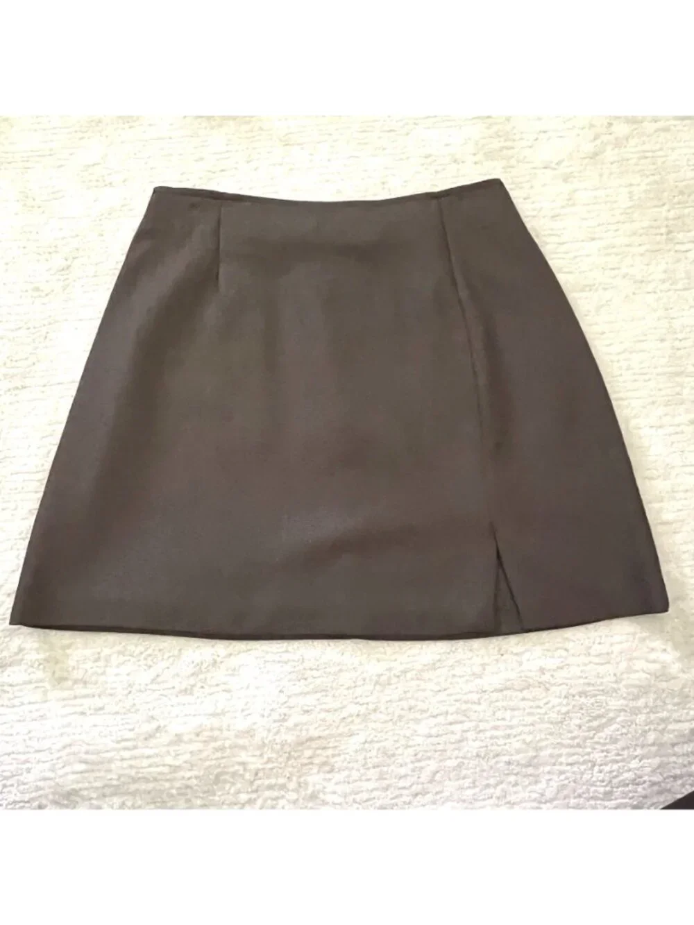 Vintage Splurge By ASB Womens 2 Piece Skirt Suit Size 7 Brown